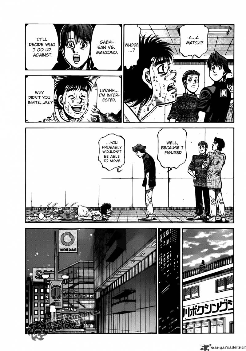 Hajime no Ippo: Fighting Spirit, Chapter 918 image 07